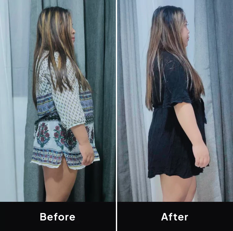 Kriza before and after image